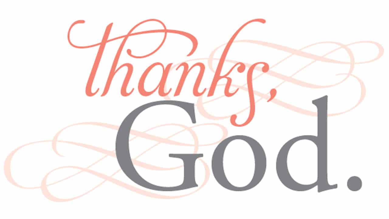 Thanks God! - Focal Point Ministries