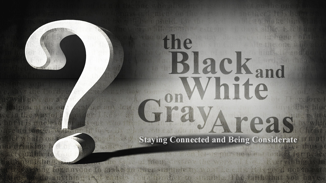 The Black and White on Gray Areas Series