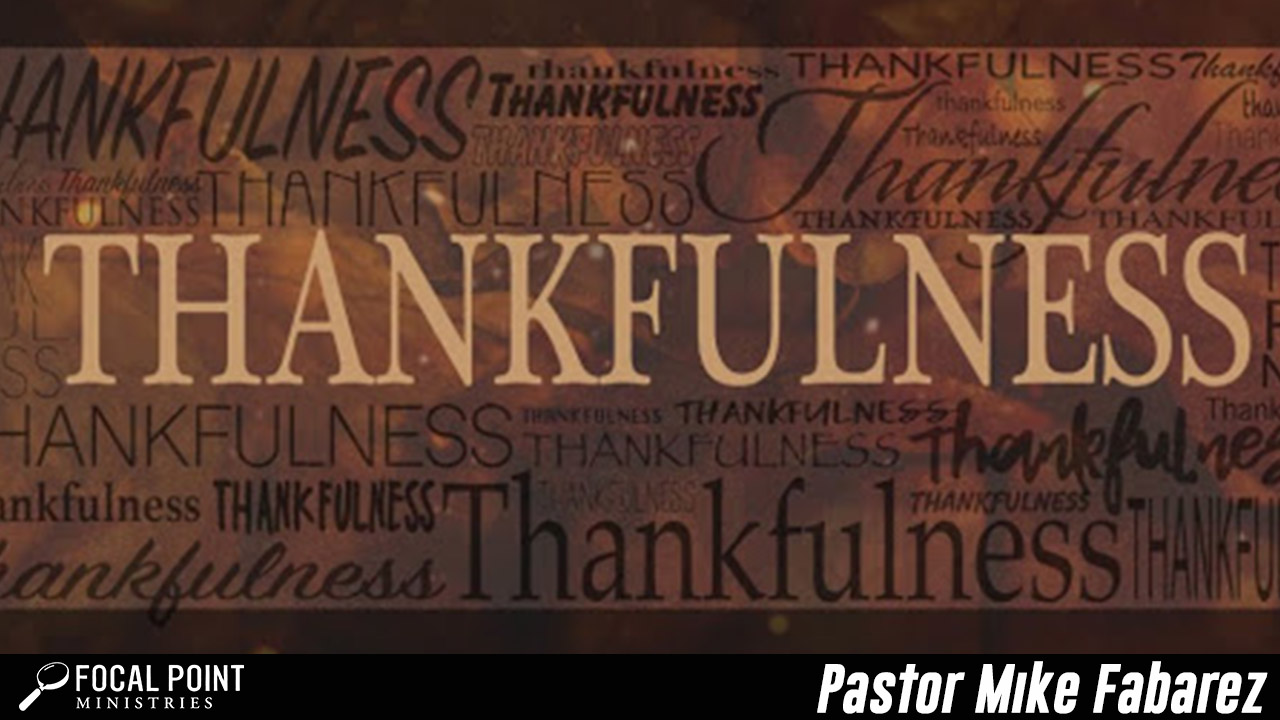 Thankfulness