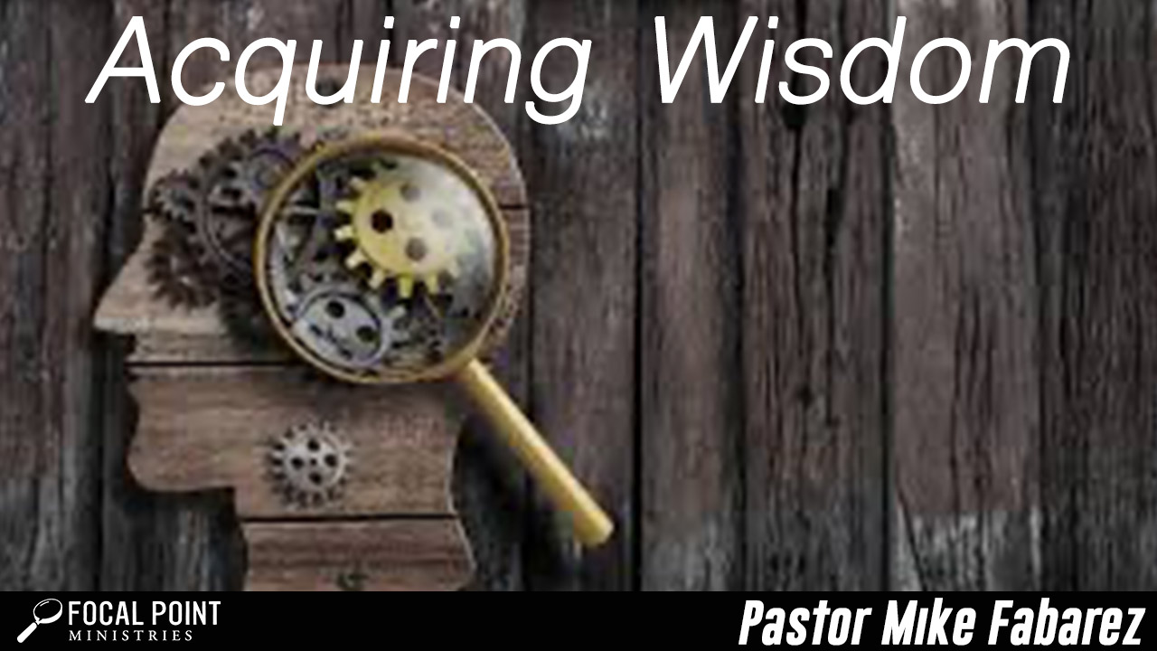 Acquiring Wisdom