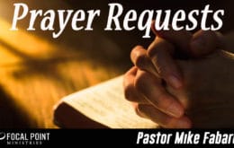 Prayer Requests