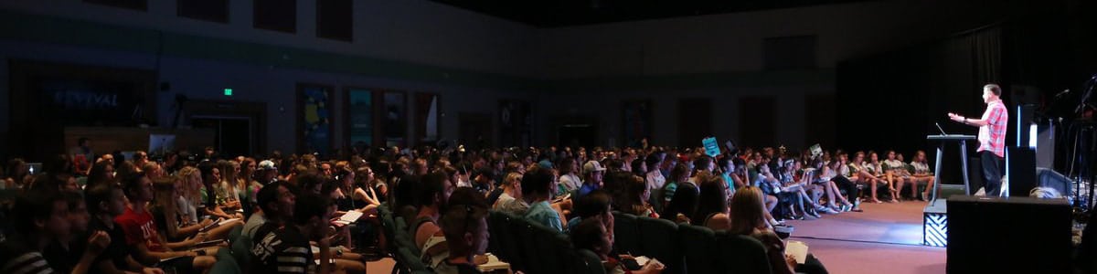 Pastor Mike Fabarez preaching at Compass Bible Church