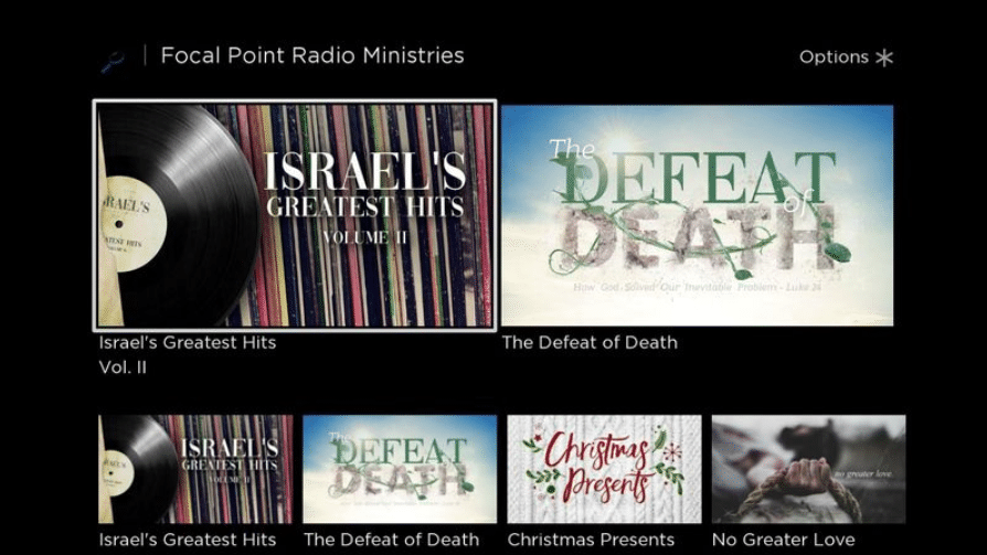 screenshots of Focal Point app