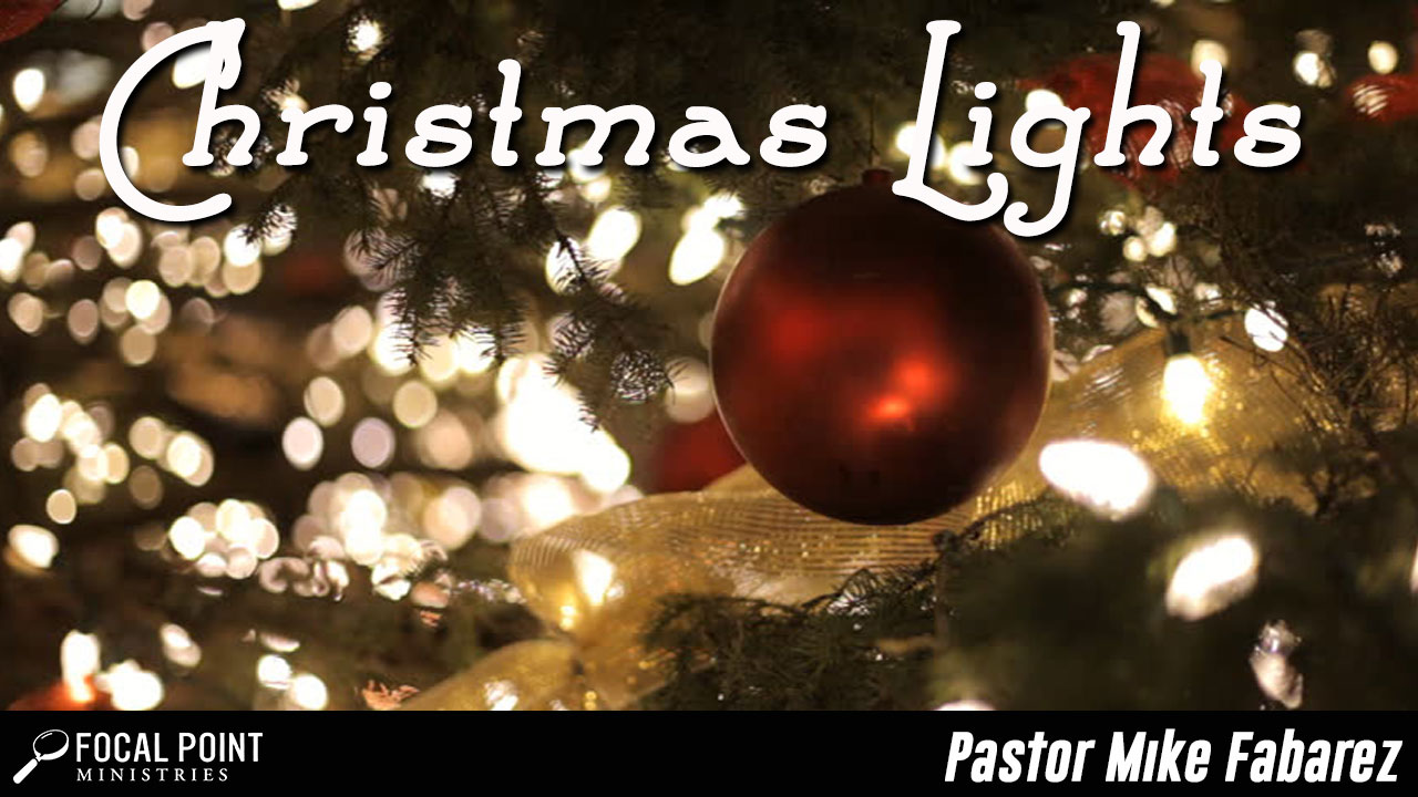 Ask Pastor Mike-Christmas Lights