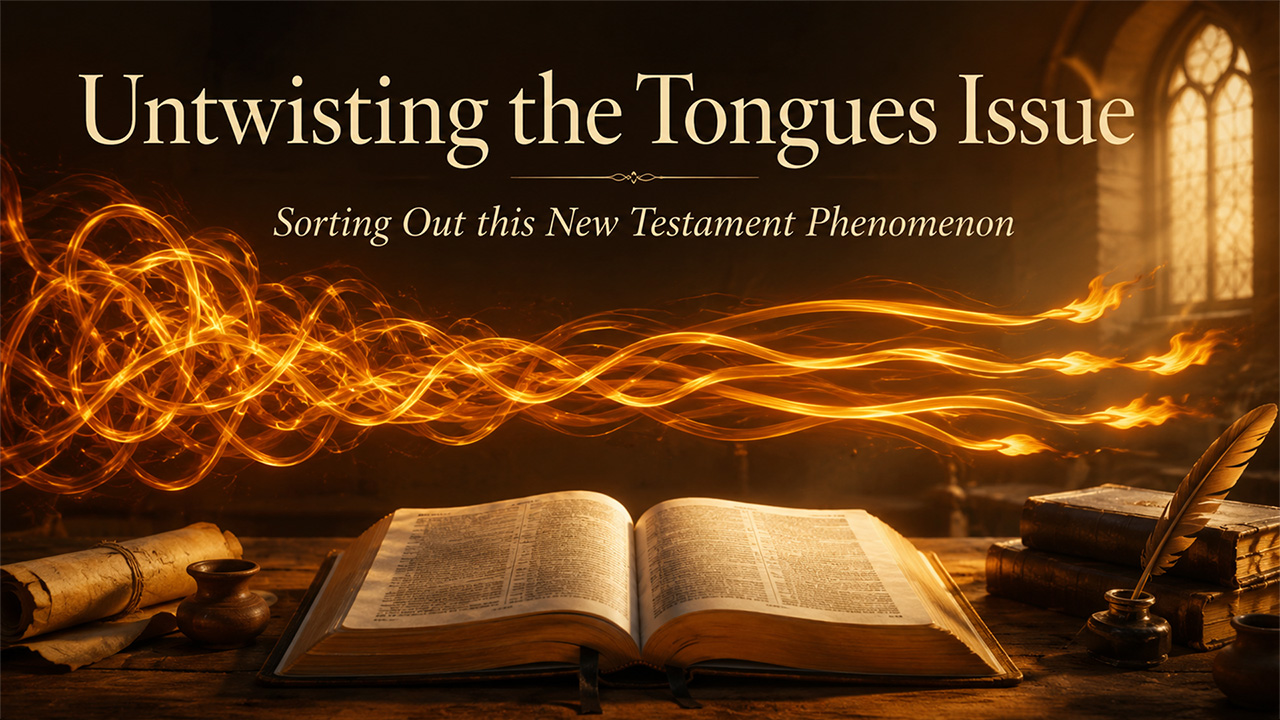Untwisting the Tongues Issue